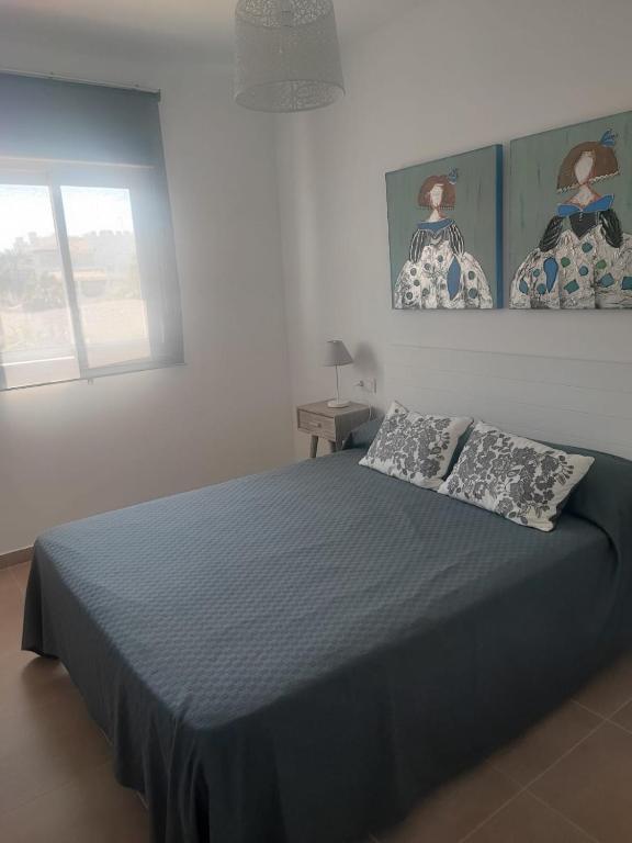 Postel nebo postele na pokoji v ubytování Apartamento Punta Candor Rota