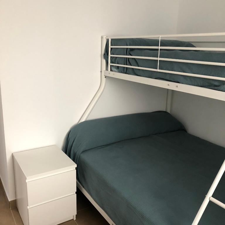 Postel nebo postele na pokoji v ubytování Apartamento Punta Candor Rota