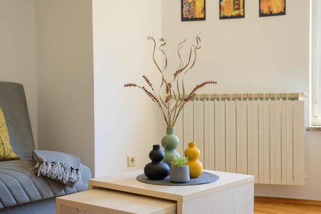 Posezení v ubytování Apartment Vita