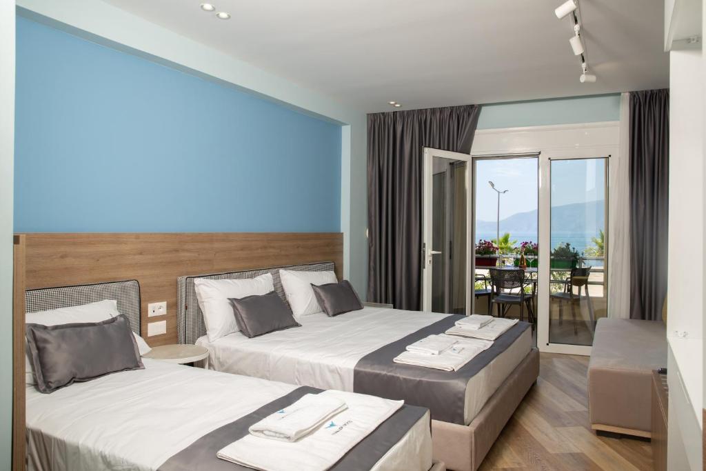 Camera con 2 Letti e Balcone di Veranda Boutique Hotel a Vlorë