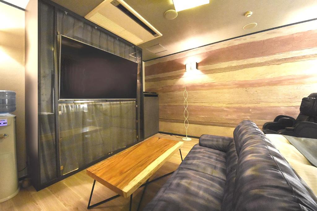 Posezení v ubytování Hotel LALA minato - Adult Only