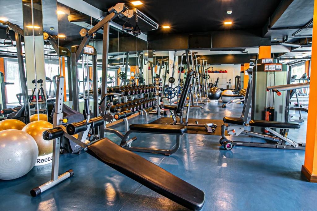 Fitness centrum a/nebo fitness zařízení v ubytování Kalima Resort and Spa