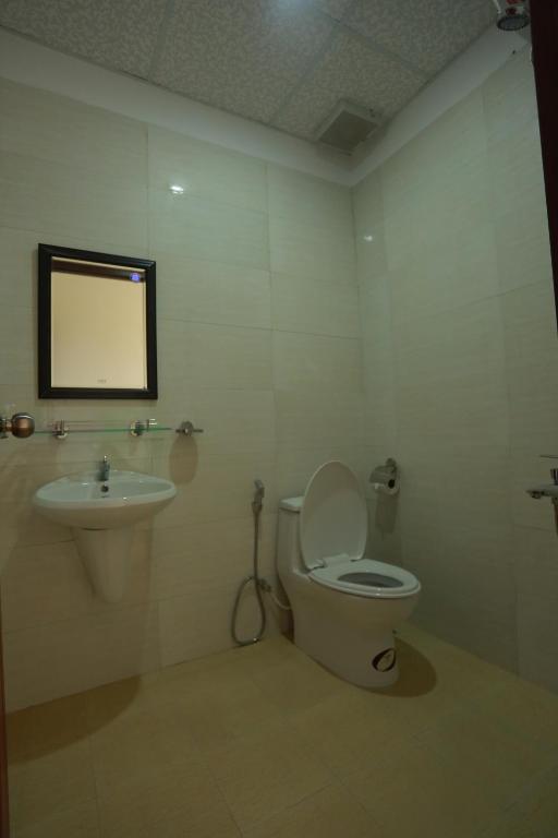 Koupelna v ubytování Gia Loi Hotel