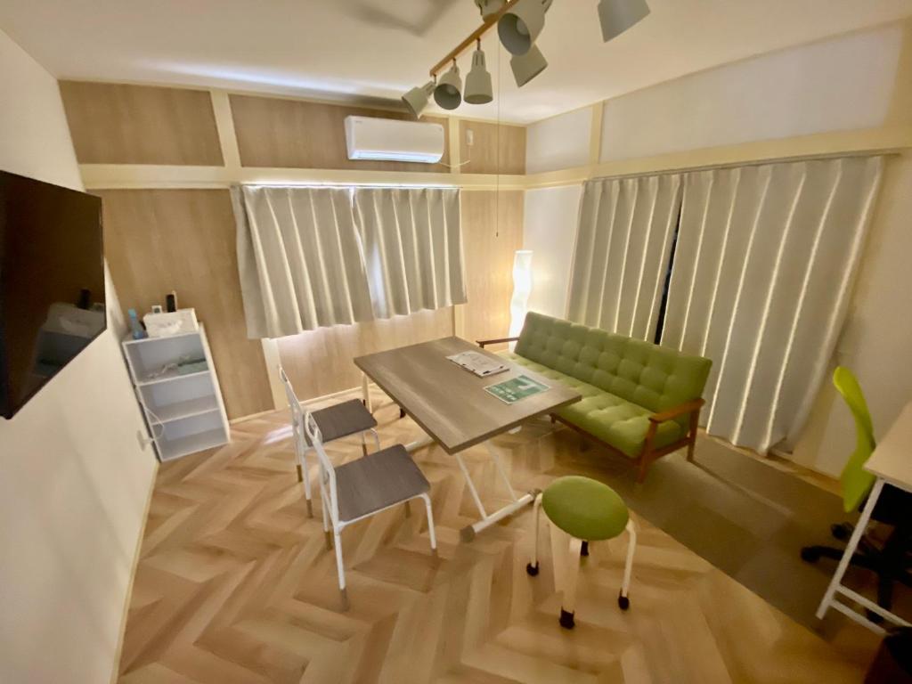 Posezení v ubytování ARS HOTEL Utsunomiya フロア貸切