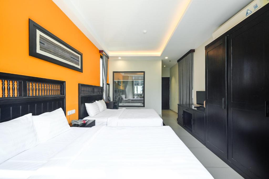 Ohana Hotel - Near Bitexco - Familiekamer Met Balkon