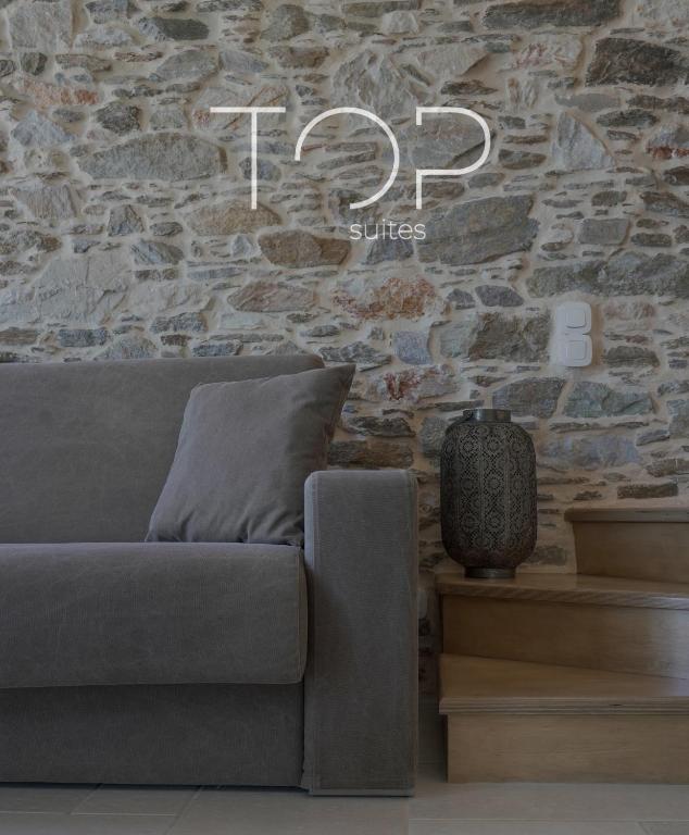 Posezení v ubytování TOP SUITES