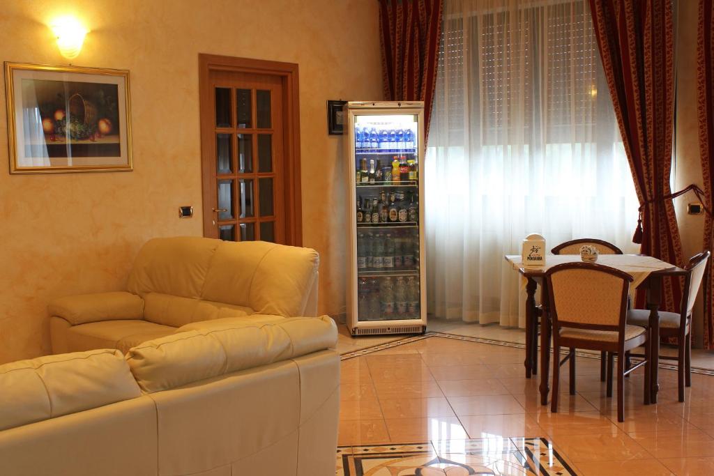 Posezení v ubytování Hotel il Focolare