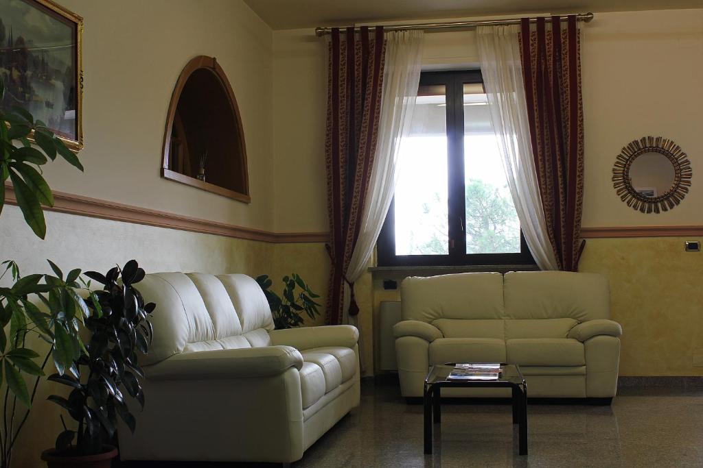 Posezení v ubytování Hotel il Focolare