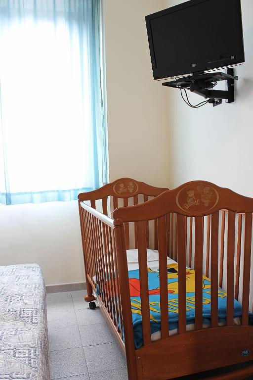 Postel nebo postele na pokoji v ubytování Hotel il Focolare