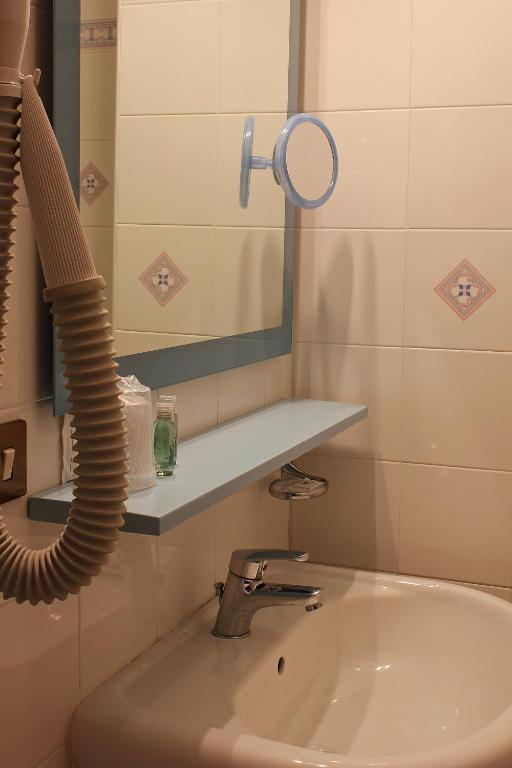 Koupelna v ubytování Hotel il Focolare