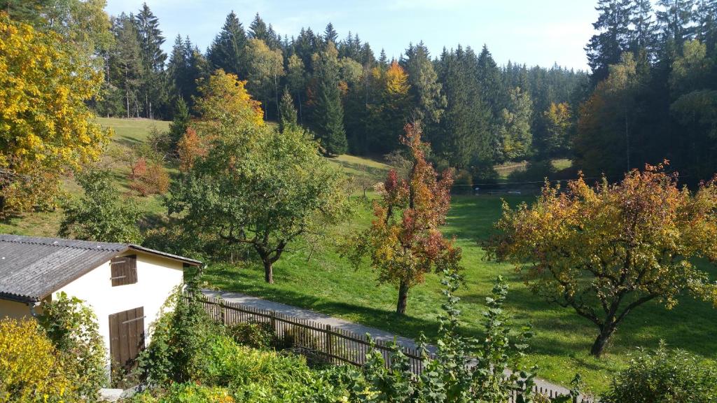 Vonkajšia záhrada v ubytovaní Naturoase Mühlviertel