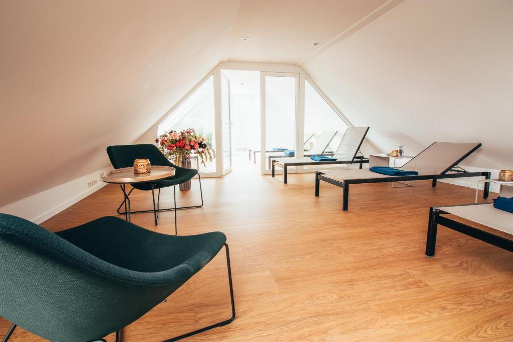 Posezení v ubytování Hotel Upstalsboom Langeoog