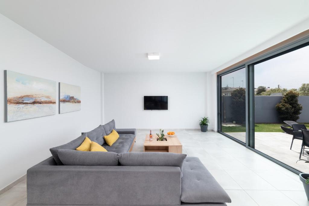 Posezení v ubytování Villa Zaneti by PosarelliVillas