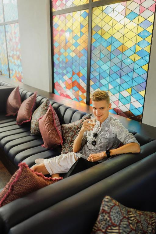 Posezení v ubytování Segara Village Hotel