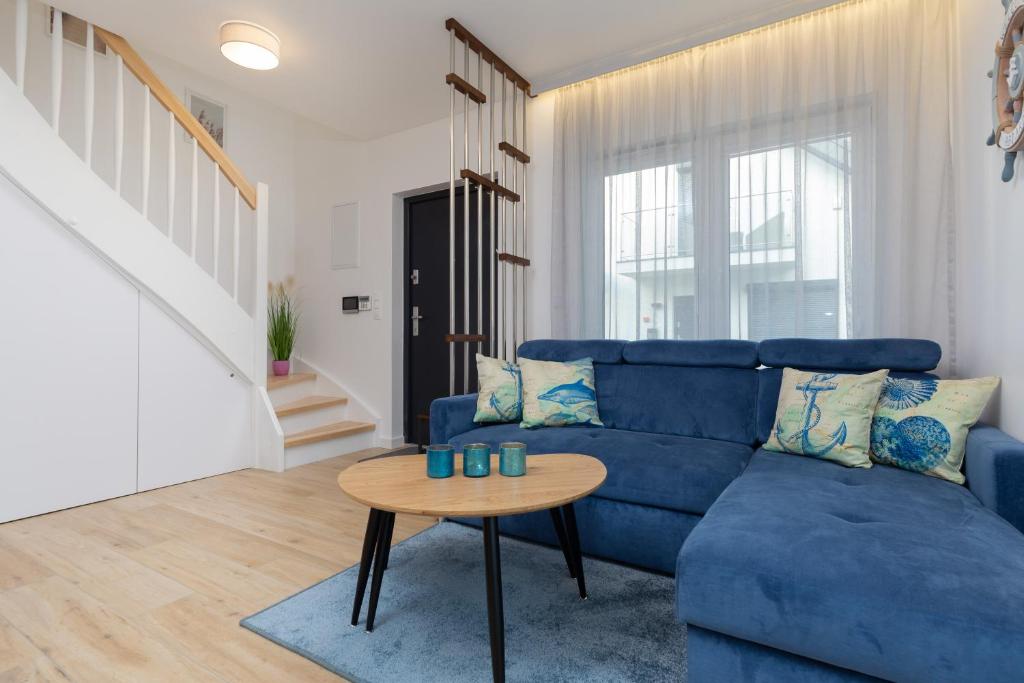 Posezení v ubytování Horizon Park Apartment by Noclegi Renters