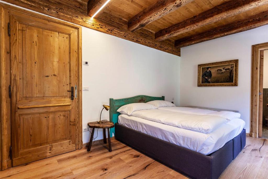 Letto o letti in una camera di La Casermetta