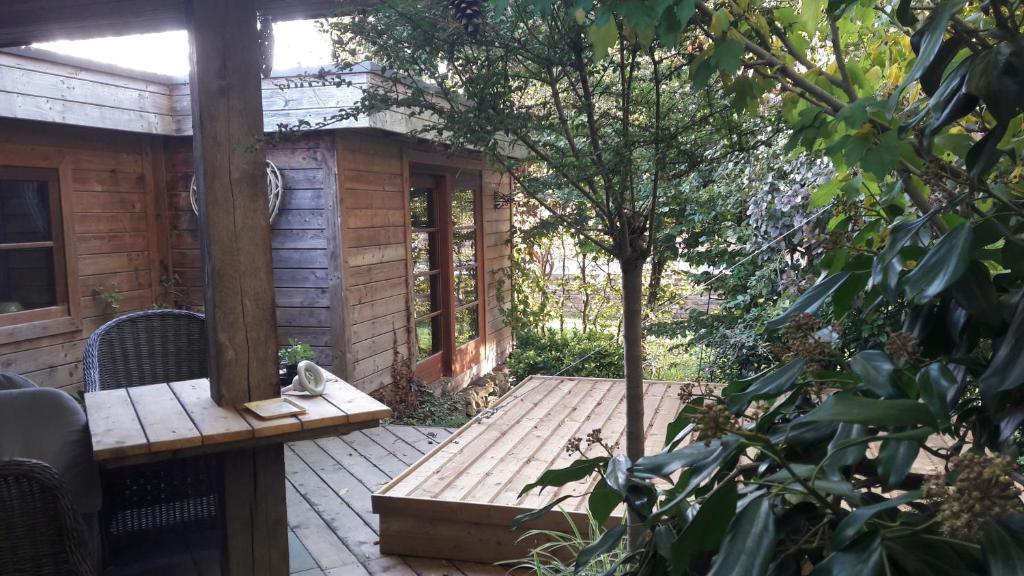 Zahrada ubytování B&B Aquavert