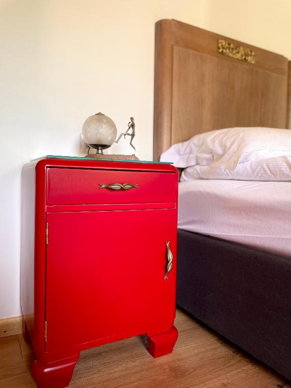 Letto o letti in una camera di La Casermetta