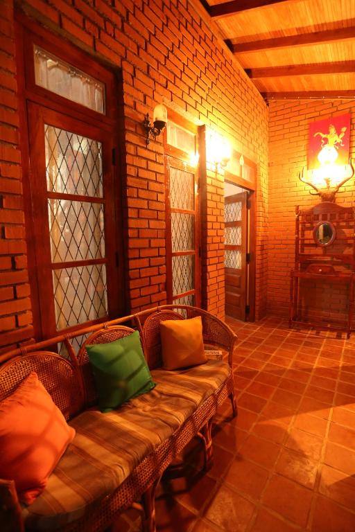 Posezení v ubytování Plantation Retreat