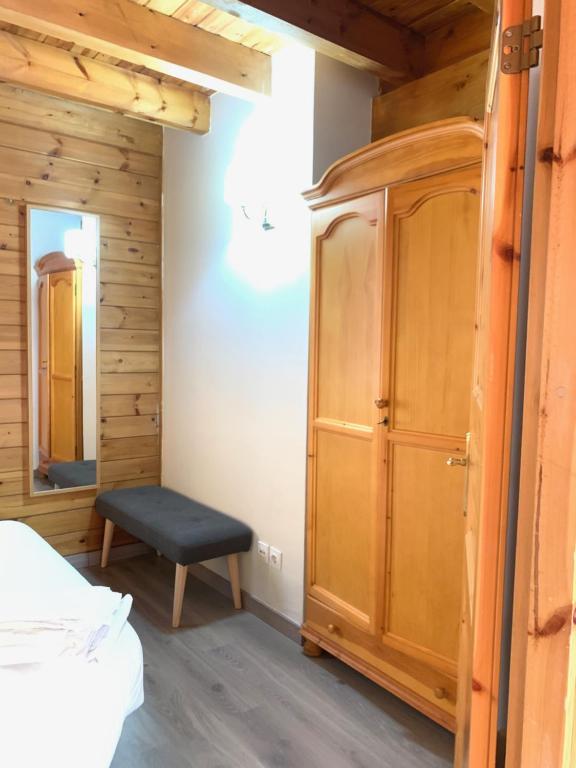 Postel nebo postele na pokoji v ubytování CABANA SORDA - Peu del Riu 302 - Vall d'Incles - Soldeu Hut 7868