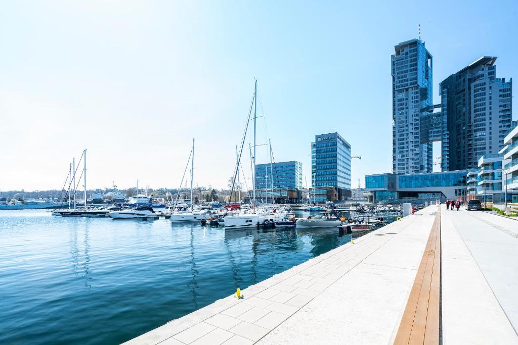 Fotografia z galérie ubytovania Sea Towers Panoramic Penthouse v destinácii Gdynia
