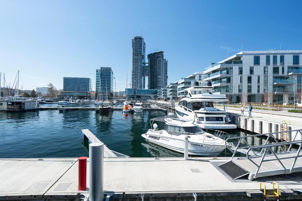 Fotografia z galérie ubytovania Sea Towers Panoramic Penthouse v destinácii Gdynia