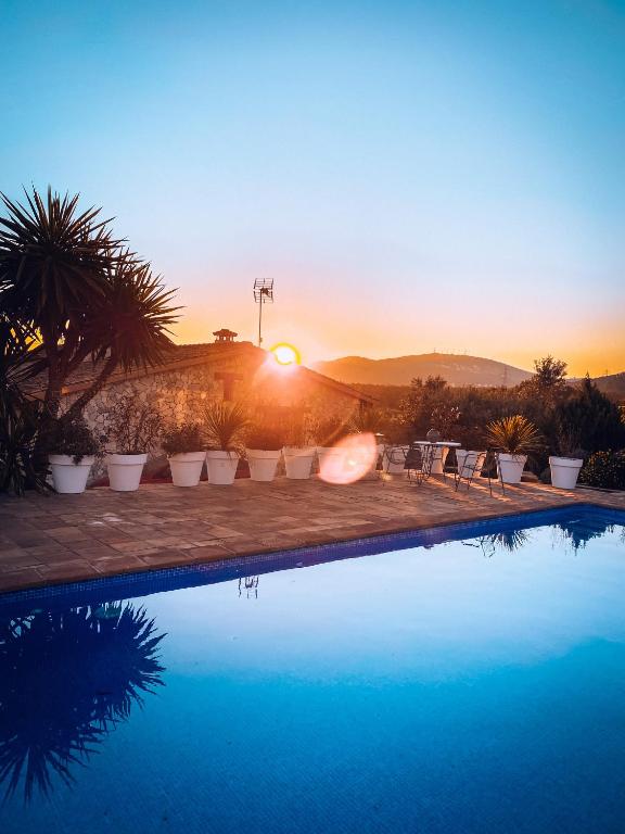 Piscina en o cerca de Suite con Burbuja