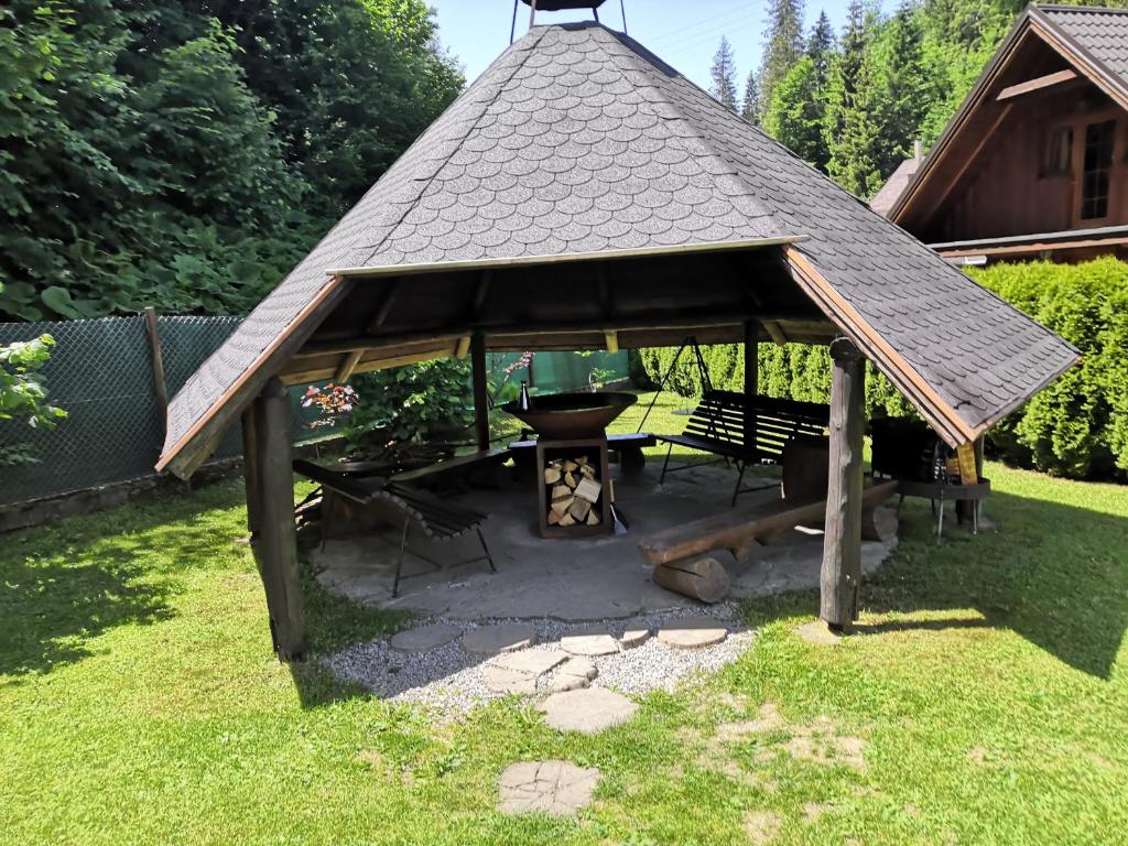 Zahrada ubytování Chata Sipkova I