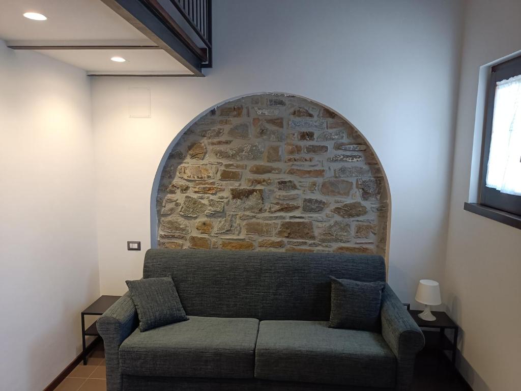 Część wypoczynkowa w obiekcie Agriturismo Piano di Andrea