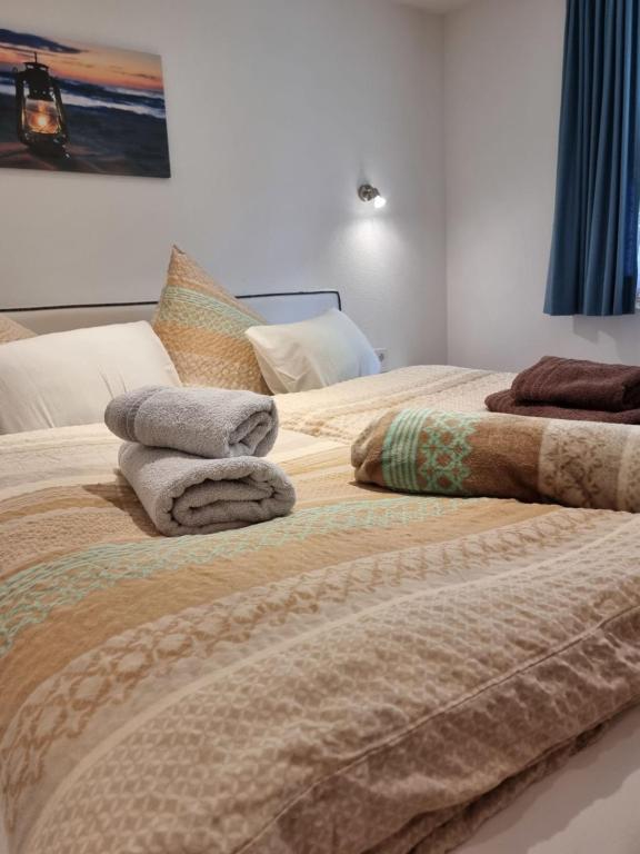 Posteľ alebo postele v izbe v ubytovaní Apartment Zipparashof by Interhome