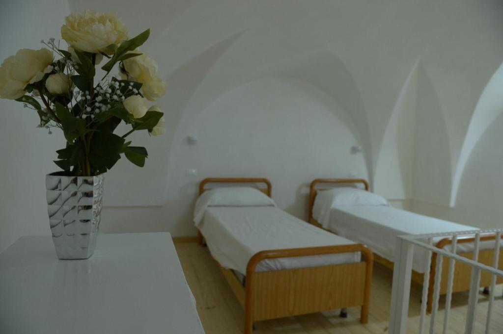 Posteľ alebo postele v izbe v ubytovaní Attico Palma