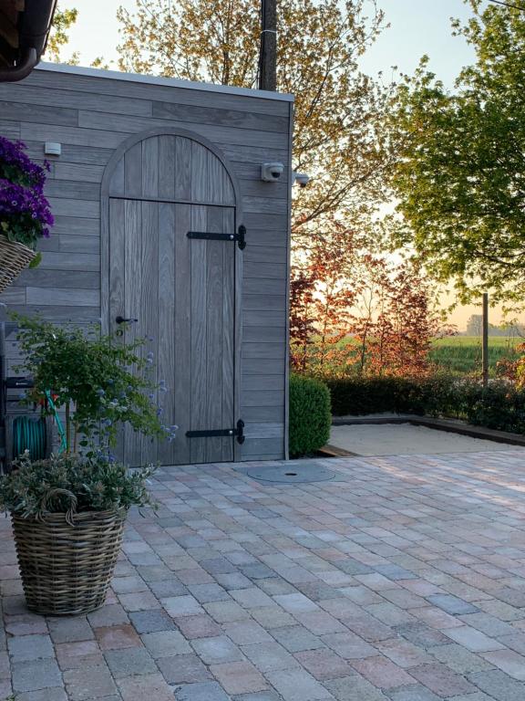 Zahrada ubytování Vakantiewoning 't Rysselhof