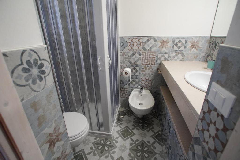 Kúpeľňa v ubytovaní Attico Palma