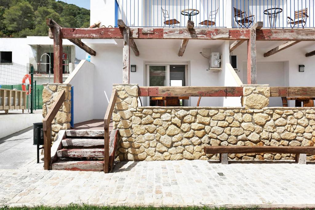 Balkón nebo terasa v ubytování Casa de 10 - 5b