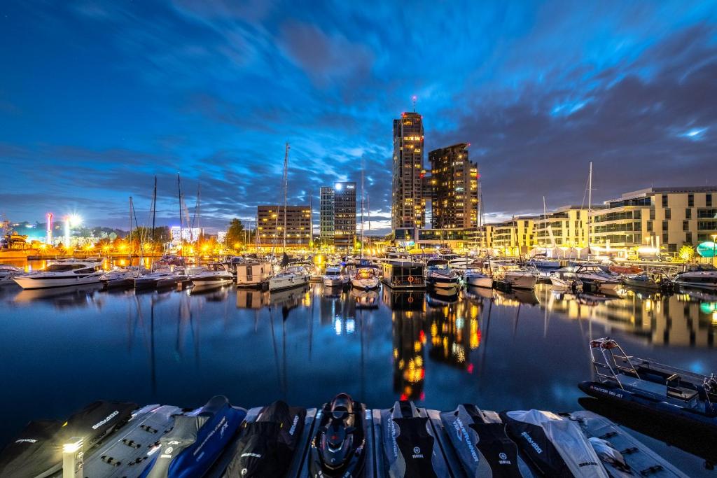 Fotografia z galérie ubytovania Sea Towers Panoramic Penthouse v destinácii Gdynia