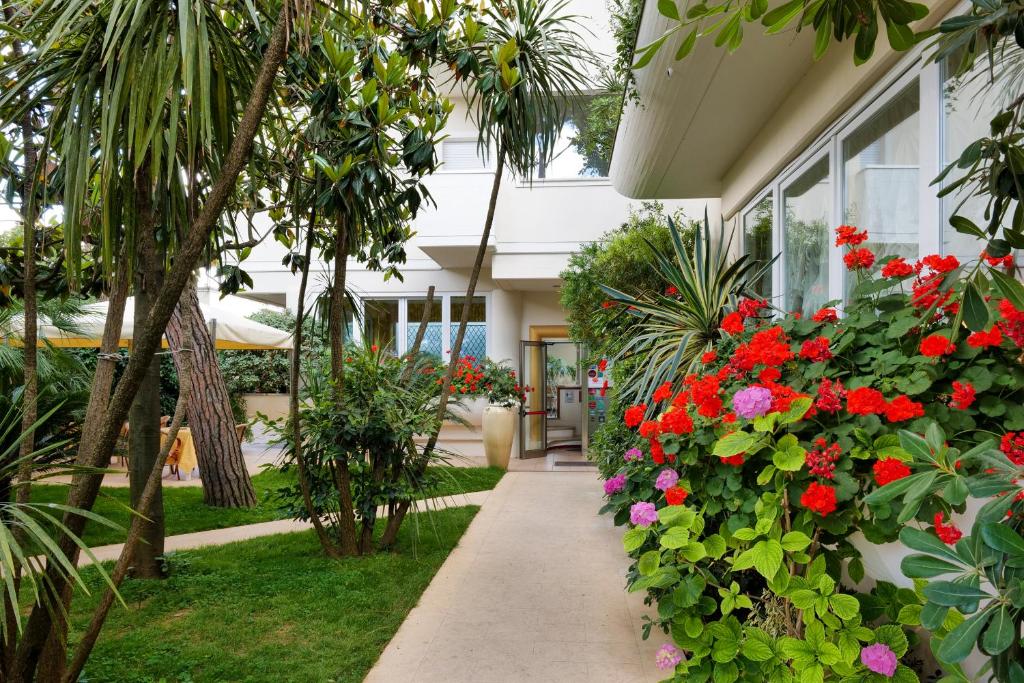 Zahrada ubytování Hotel Sylvia