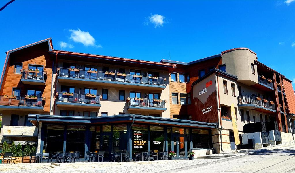 Budova, kde se hotel nachází