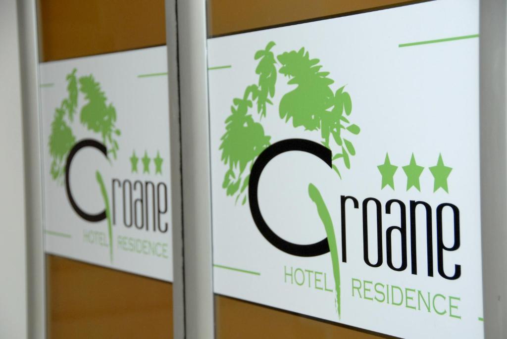 Certifikát, hodnocení, plakát nebo jiný dokument vystavený v ubytování Groane Hotel Residence