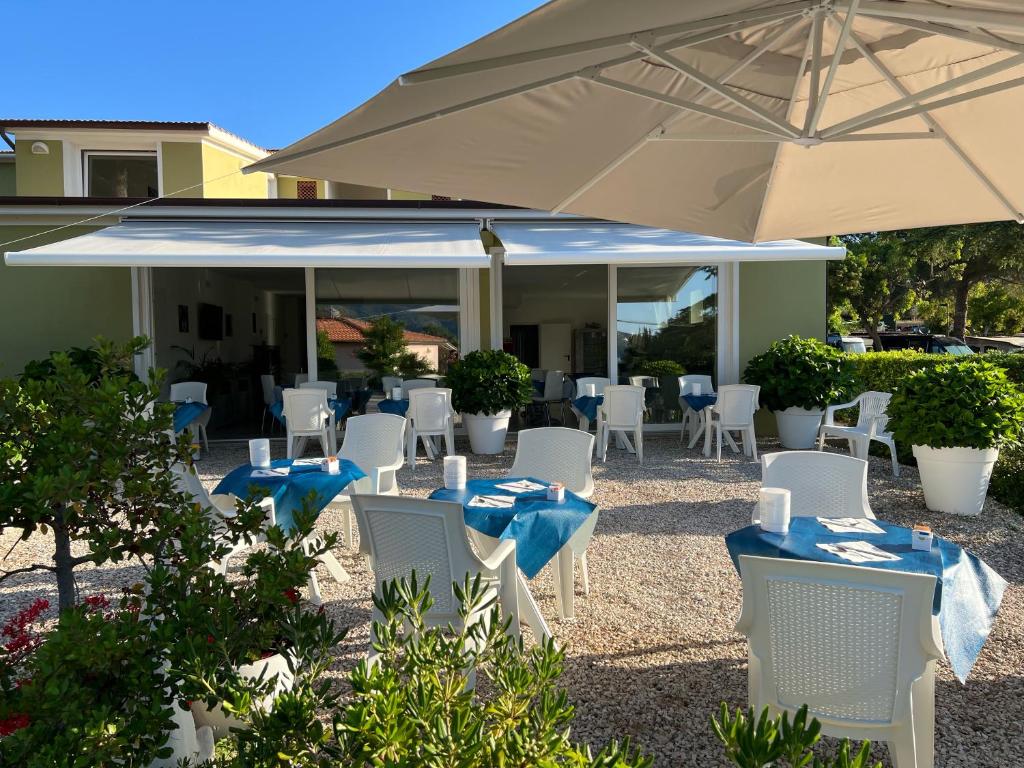 Zahrada ubytování Hotel Barbarossa