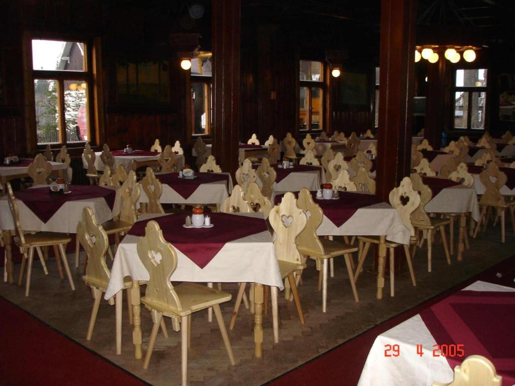 Restaurace v ubytování Penzion Rejviz