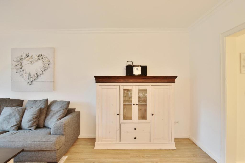 Posezení v ubytování Strandhus Strandhus