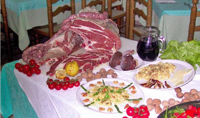 Jedzenie in country house lub w pobliżu