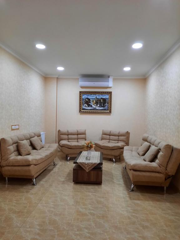 Posezení v ubytování Hotel LU-MA