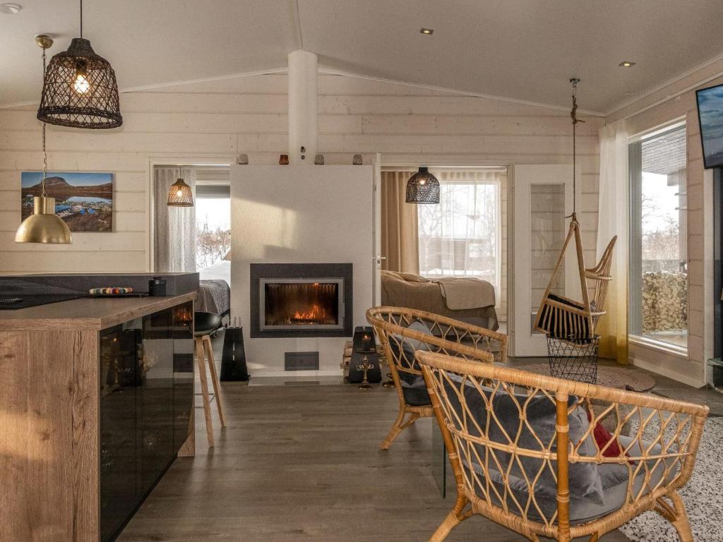 Posezení v ubytování Holiday Home Haltinmalla by Interhome