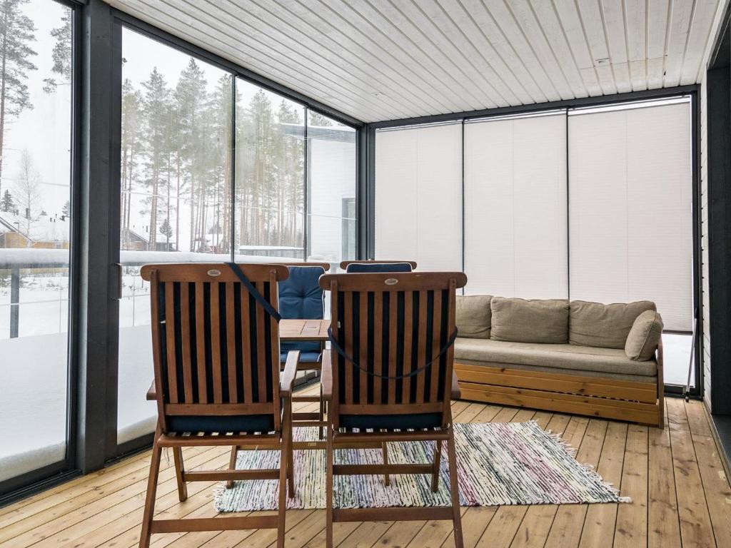 Posezení v ubytování Holiday Home Villa kuortane by Interhome