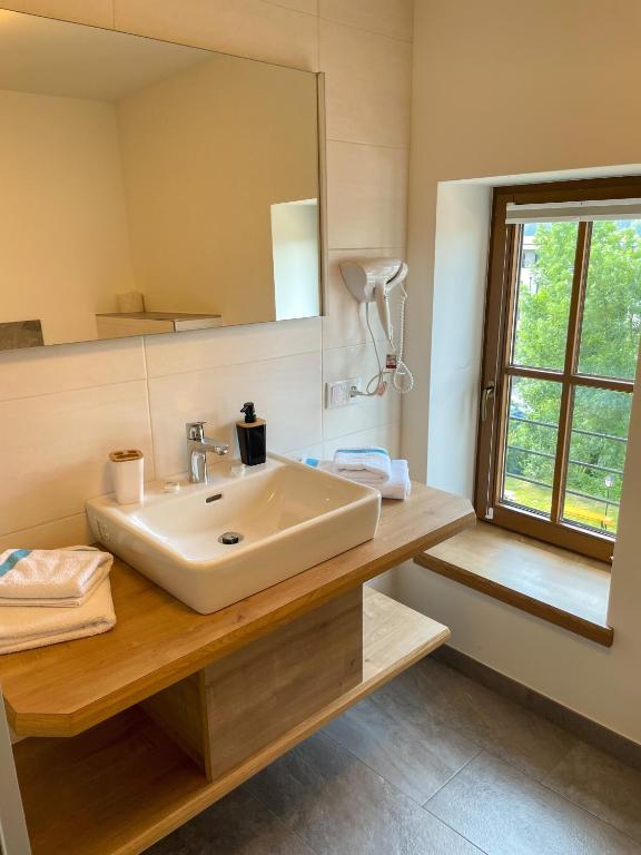 Koupelna v ubytování Gasthof Franziskibad
