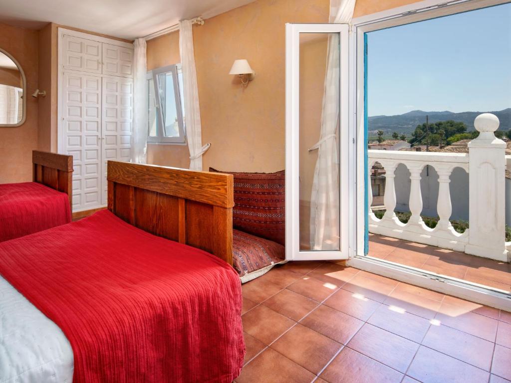Postel nebo postele na pokoji v ubytování Villa Villa Mandana by Interhome