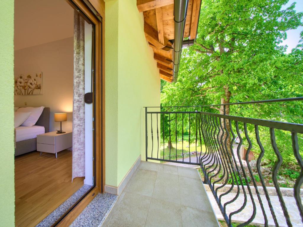 Balkón nebo terasa v ubytování Holiday Home Magna Tilia by Interhome