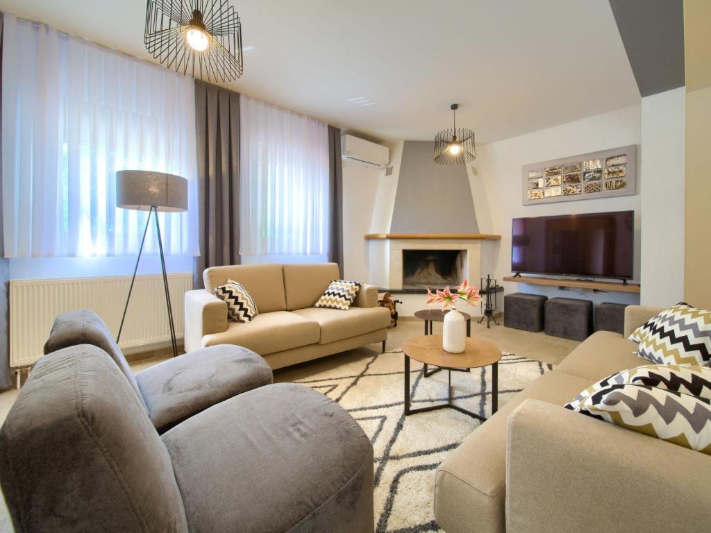 Posezení v ubytování Holiday Home Magna Tilia by Interhome