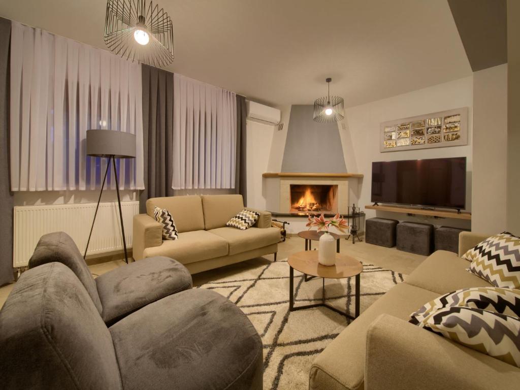 Posezení v ubytování Holiday Home Magna Tilia by Interhome